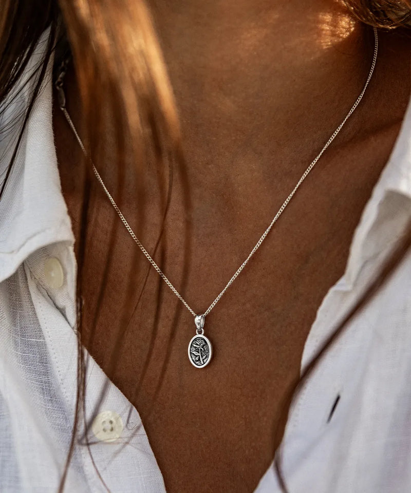 Pendentif artisanal Rose